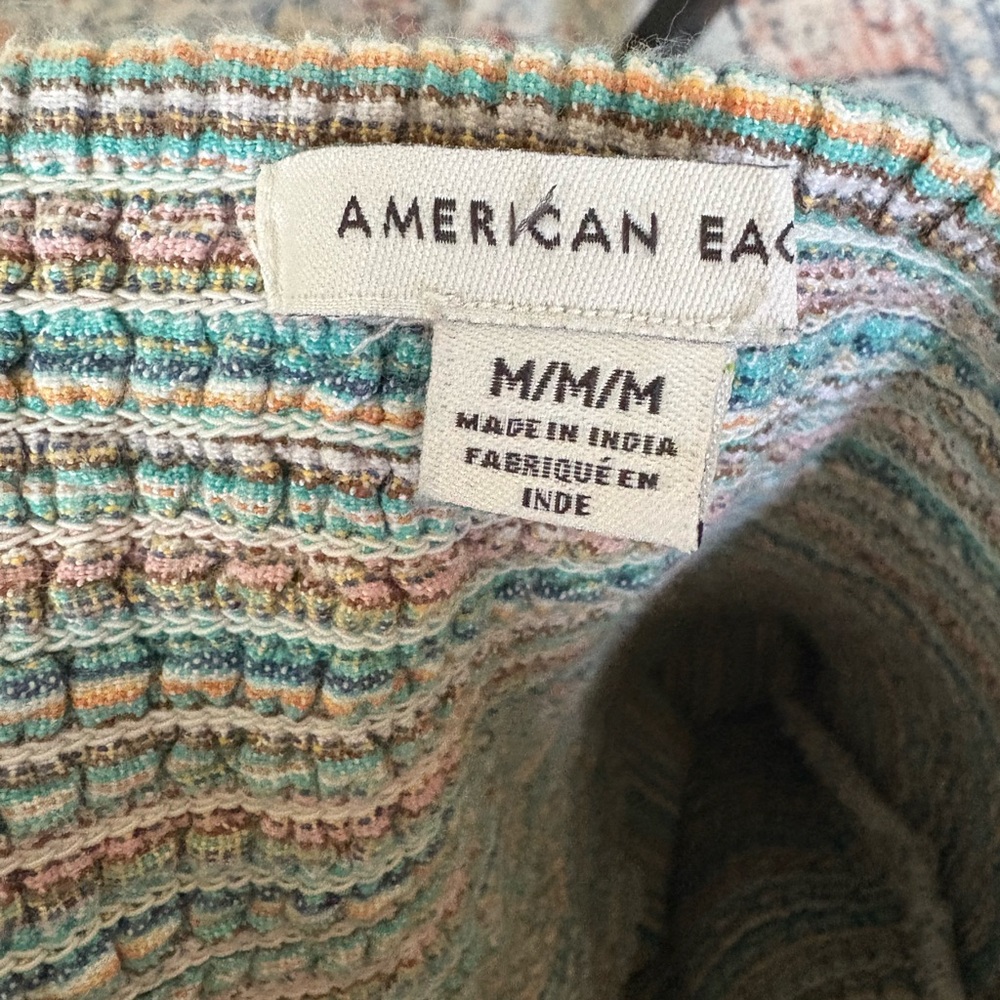 American Eagle - Strapless Striped Maxi Dress - Picture 8 of 8